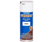 Hammarlack Hammer Spray, Vit Matt Slät