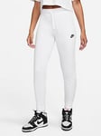 Nike NSW Club Fleece Joggers - White , White/Black, Size Xs, Women