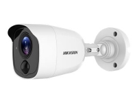 Hikvision 5 MP PIR Bullet Camera DS-2CE11H0T-PIRLO - Övervakningskamera - utomhusbruk - väderbeständig - färg (Dag&Natt) - 5 MP - 1080p - M12-montering - fast lins - AHD - DC 12 V