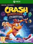 CRASH BANDICOOT ITS ABOUT TIME - New Microsoft Xbox One - J7332z