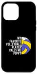 iPhone 14 Pro Max MY FAVORITE VOLLEYBALL PLAYER CALLS ME POPPY Coach Case