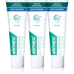 Elmex Sensitive Professional Gentle Whitening whitening toothpaste for sensitive teeth 3x75 ml