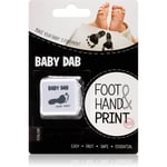 Baby Dab Foot & Hand Print Grey farve til barnets aftryk 1 stk.