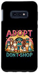 Coque pour Galaxy S10e Adopt Don't Shop Pet Adoption Animal Rescue