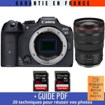 Canon EOS R7 + RF 24-70mm F2.8 L IS USM + 2 SanDisk 32GB Extreme PRO UHS-II SDXC 300 MB/s + Guide PDF ""20 techniques pour r?ussir vos photos