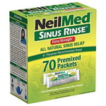 NeilMed's Sinus Rinse Extra Strength Pre-Mixed Hypertonic Packets, 70 Count UK