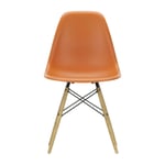 Vitra Eames Plastic Side Chair RE DSW stol 43 rusty orange-ash