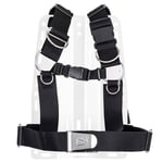 Dive Rite Delux Quick Release Sele-system Med Ryggplatta