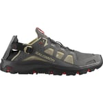 Salomon Salomon Techamphibian 5 Pewter/Moth/Fiery Red 45 1/3, Pewter / Moth / Fiery Red