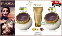 Oriflame Miss Giordani Body Lotion and 2 x Possess Body Creams For Her