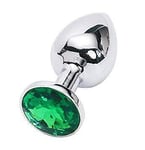 The Room Of Doom's - 3 Jewelled Butt Plugs - Emerald Green