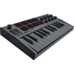 MIDI-keyboard - Akai - MPK Mini MkIII - 25 tangenter - 8 pads - OLED-skärm - Grå