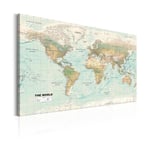 Arkiio Tavla World Map Beautiful A3-N6756A