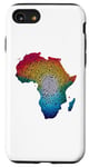 Coque pour iPhone SE (2020) / 7 / 8 T-shirt Afrique DNA Drapeau Pouce Empreintes Digitales Racines Fière LGBTQ