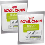 2 X Royal Canin Educ Dog Puppy Training Reward Snack Treat - Low Calorie - 50g