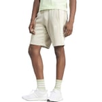 adidas Men Essentials Fleece 3-Stripes Shorts, L Tall