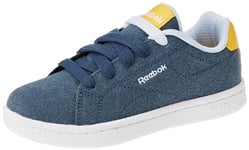 Reebok Unisex Kids Royal Complete Clean 2.0 Sneaker, Hoops Blue F23 Team Yellow F23 Feel Good Blue F23 R, 12.5 UK