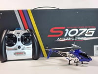 SYMA S107G 3CH ALLOY Shark GYRO Radio Control Metal Helicopter Indoor Gift Toy