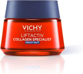 Vichy Liftactiv Collagen Specialist Peptide Night Cream with Reservatrol for All