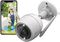 EZVIZ 2K Outdoor Security Camera CCTV Wi-Fi Camera, 30M Colour Night Vision, AI