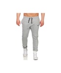 Nike Mens Club 19 Jog Pant Slim Fit Joggers In Grey Cotton - Size Small
