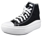 Converse Women's 568497c-41 Running Shoe, Black White, 7.5 UK