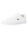 LacosteLerond Pro BL 23 1 CMA Leather Trainers - White/White