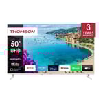 Thomson 50" 4K UHD Android TV 50UA5S13W, vit