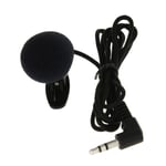 3.5mm Clip-on Lapel Microphone Lavalier Mic Jack Wired