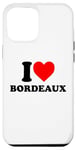 Coque pour iPhone 13 Pro Max J'aime Bordeaux France