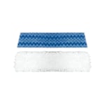 Polti Kit 2 Cloths Microfibre Washable for Accessory Vaporetto broom Steam Mop