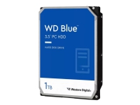 WD Blue WD10EARZ - Hårddisk - 1 TB - intern - 3,5 - SATA - 5400 rpm - buffert: 64 MB