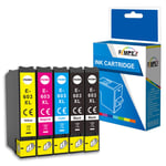 Fimpex Compatible Ink Cartridge Replacement for Epson Expression Home XP-2100 XP-2105 XP-3100 XP-3105 XP-4100 XP-4105 WorkForce WF-2810DWF WF-2830DWF WF-2835DWF WF-2850DWF 603XL BK/C/M/Y (5-Pack)