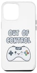 Coque pour iPhone 13 Pro Max Out of Control Kawaii Silly Controller Jeu vidéo Gamer