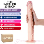 Realistic Big Dildo Girthy Brutal Dong Penis Sex Toy XL Size Thick Adult