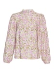 Mschnathalina Ladonna Top Aop Pink MSCH Copenhagen