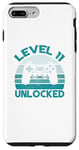 iPhone 7 Plus/8 Plus Level 11 Unlocked Video Game 11th Birthday Gamer Boys Case