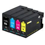 4 Printer Ink Cartridges XL (Set) to replace Canon PGI-1500XL non-OEM/Compatible