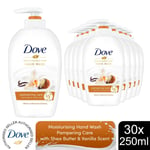 Dove Moisturising Hand Wash Pampering Care with Shea Butter & Vanilla 250ml,30Pk