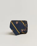 Polo Ralph Lauren Crest Striped Tie Navy