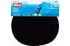 Prym Patches Imitation Suede for Ironing/Sewing on 14x10 cm Black