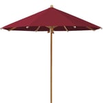 Glatz, Teakwood parasoll 350 cm Kat.5 645 Burgundy
