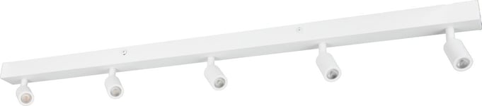 Northlight Leon taklampa med 5 spotlights, 80 cm