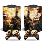 Kit De Autocollants Skin Decal Pour Console De Jeu Xbox Series X Call Duty Cold War, T1tn-Seriesx-4050