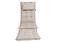 Brafab Florina däckstolsdyna tyg mullvadsbrun 50x204 cm
