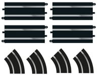 Scalextric C8198 Scalextric Standard Straight/R2 Curve Track Extension Pack