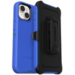 OtterBox DEFENDER SERIES SCREENLESS EDITION for iPhone 14 Plus - RAIN CHECK (Blue)