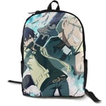 Kimi-Shop Blue Exorcist Anime Cartoon Cosplay Canvas Shoulder Bag Backpack Popular Lightweight Travel Daypacks School Backpack Laptop Backpack