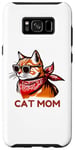 Coque pour Galaxy S8+ Cat Mom Happy Mother's Day For Cat Lovers Family Matching