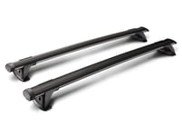 Yakima ThruBar Svart - Komplett takräcke för Integrerade fästpunkter - Mercedes - Eqc, Cls-klass, C218, C216, Cl-klass